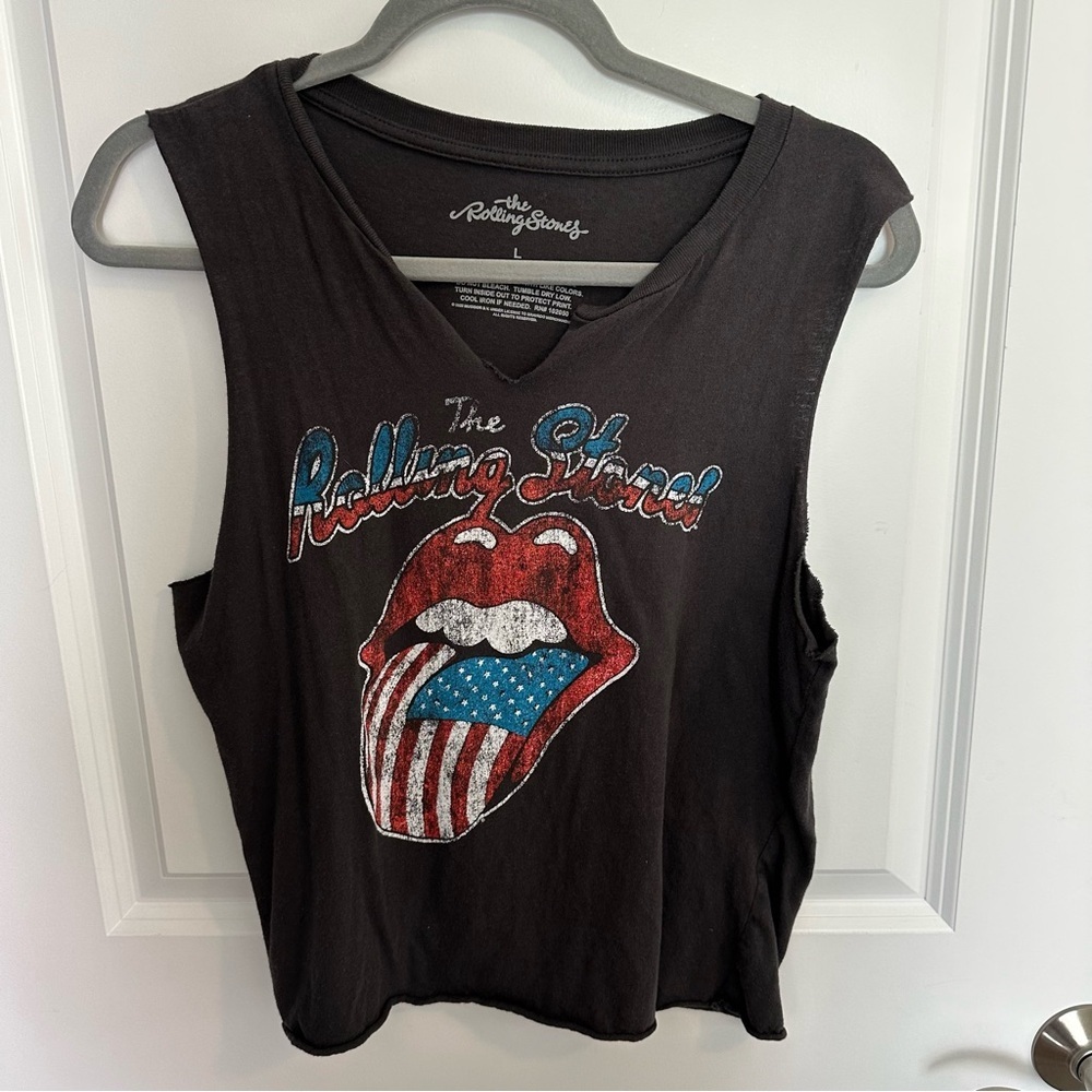 The Rolling Stones Gray Tee
